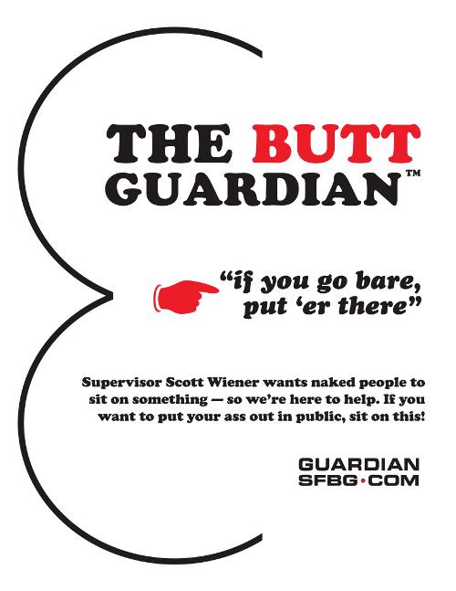 Going bare? Get your official Butt Guardian here!
