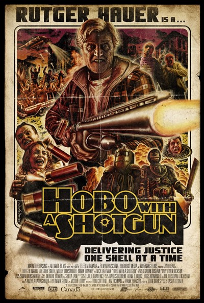 Last train to Fuck Town: Rutger Hauer rides again in “Hobo With a Shotgun”