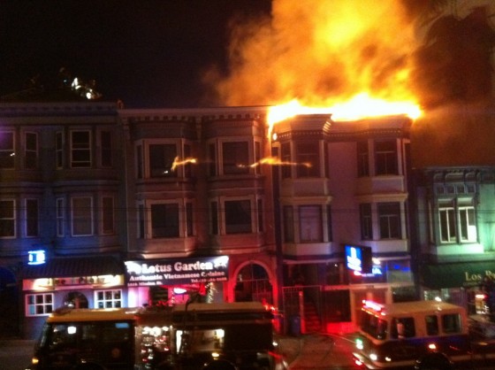 Emergency benefit for the victims of Mission District fire