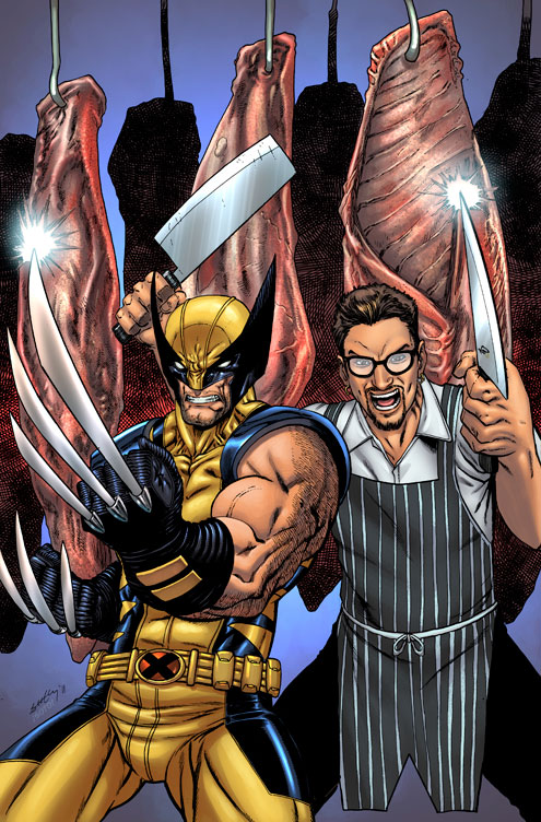 WonderCon diaries: Chris Cosentino is… Wolverine’s new buddy!