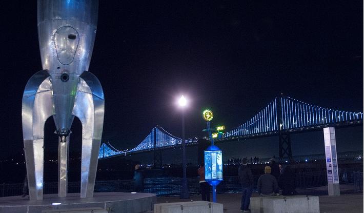 From the Rocketship to Bay Lights, “temporary” is the key that unlocked public art in SF