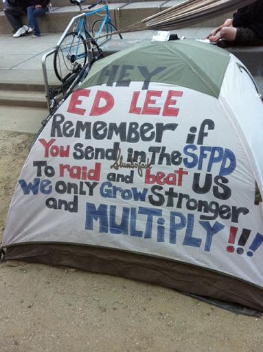 OccupySF awaits police raid after rejecting city ultimatum