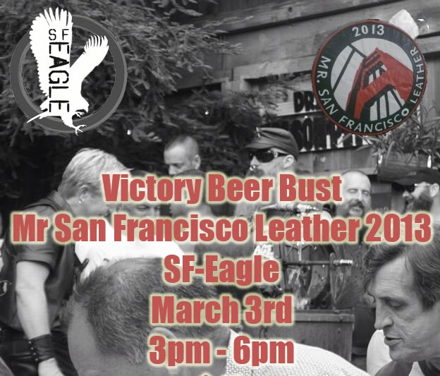 Eagle beer bust to relaunch on Sun/3: Leathermen and friends rejoice! (UPDATED)